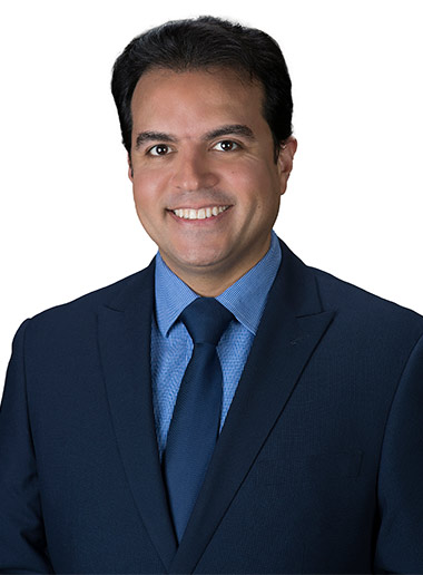 A photo of Dr. Eshra, of Park Family and Cosmetic Dentistry